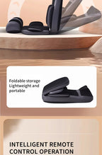 Nova Mart Shiatsu Neck and Back Massager with Heat, 3D kneading chair pad showing ergonomic design and flexible massage nodes.