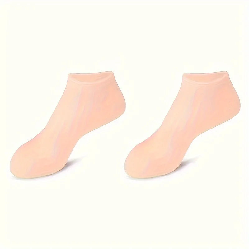 Silicone Gel Moisturizing Foot Socks for dry feet