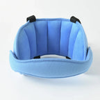 Adjustable Baby Car Seat Head Support Strap by Nova Mart, soft sleep aid belt for safe, comfortable travel for infants.