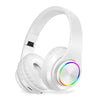 Nova Mart B39 ANC wireless headphones with stereo sound and 12-hour battery life, shown in black with ear cushions and sleek design.