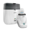 Nova Mart Natural Flow MilkSPA breastmilk and bottle warmer with Dr. Brown’s deluxe electric sterilizer for baby bottles.