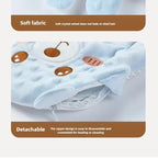 Baby sleep aid palm pillow with remote control by Nova Mart, soft cushion designed to soothe infants and promote restful sleep.