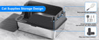 XL Stainless Steel Cat Litter Box – Side Opening Splash-Proof - Image 10