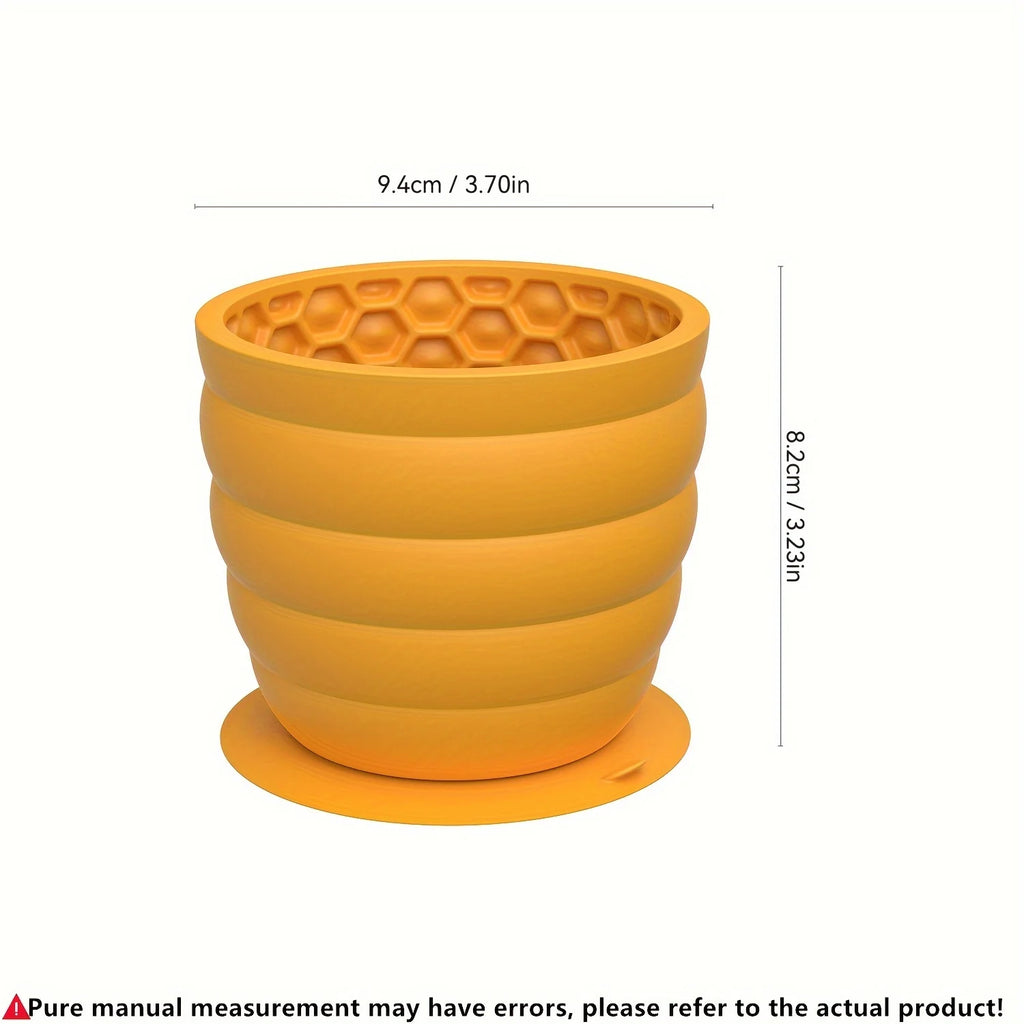 Silicone Slow Feeder Dog Bowl Cup - Anti-Slip Distraction Design for Small To Medium Breeds - Promotes Healthy Digestion - Image 10