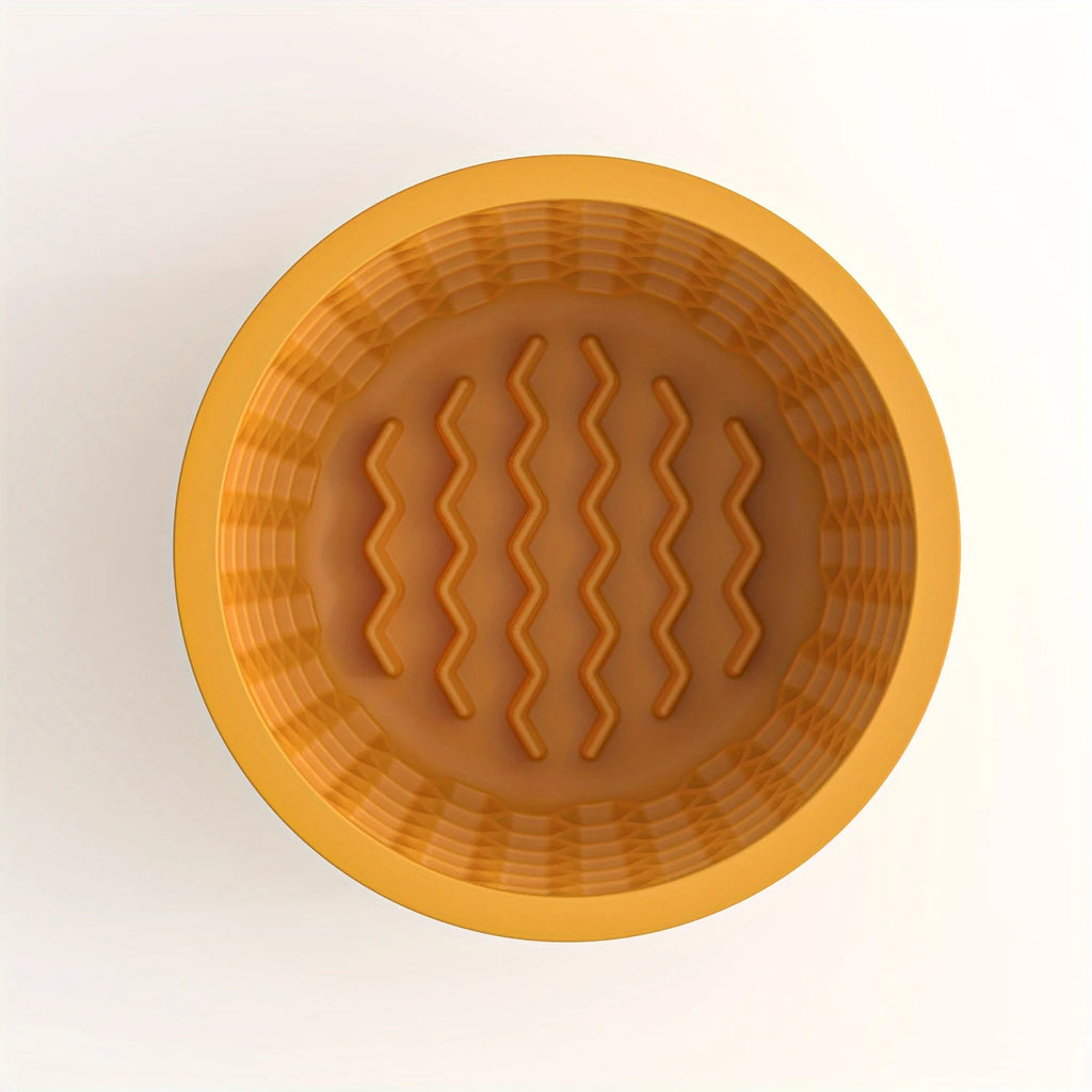 Silicone Slow Feeder Dog Bowl Cup - Anti-Slip Distraction Design for Small To Medium Breeds - Promotes Healthy Digestion - Image 4