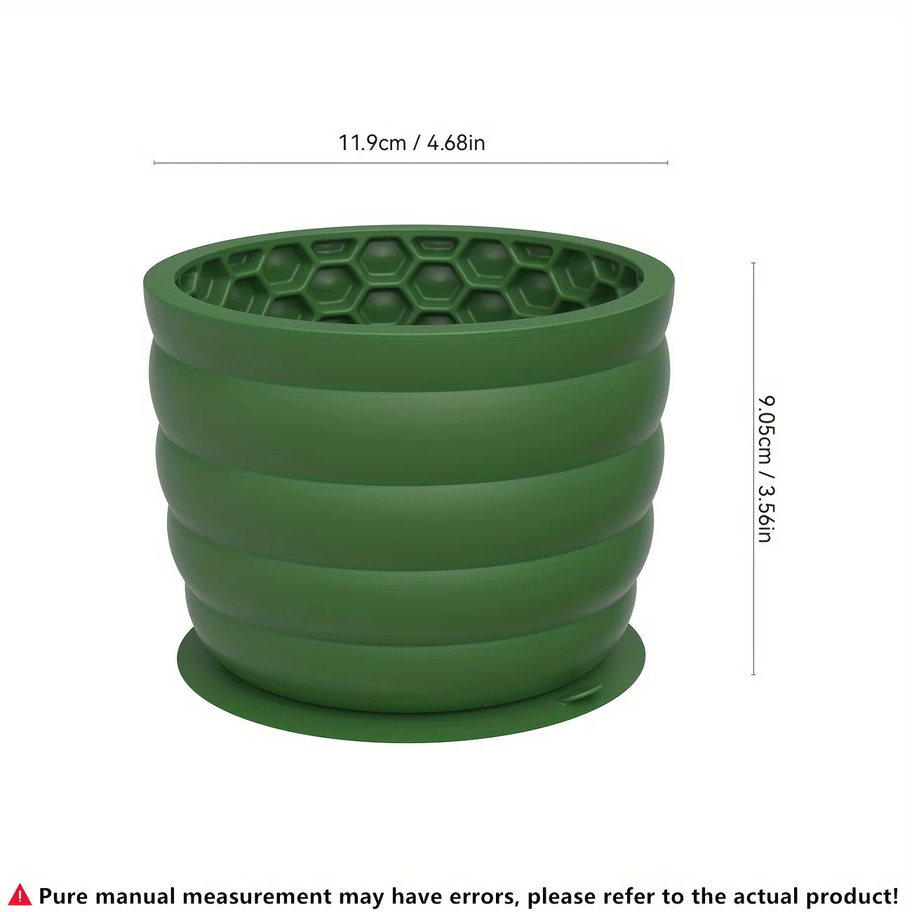 Silicone Slow Feeder Dog Bowl Cup - Anti-Slip Distraction Design for Small To Medium Breeds - Promotes Healthy Digestion - Image 12