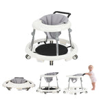 Foldable Nova Mart Wismind baby walker with adjustable height and activity tray, designed for safe, interactive toddler mobility.