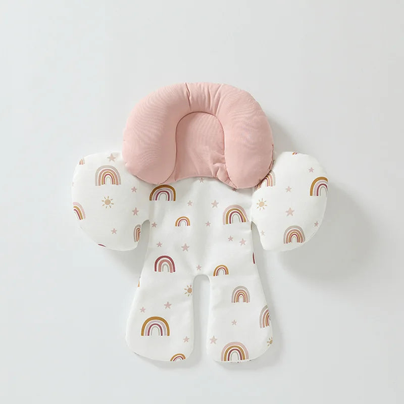 Nova Mart newborn stroller seat liner with baby head and neck support cushion pad for added comfort and safety in stroller accessories