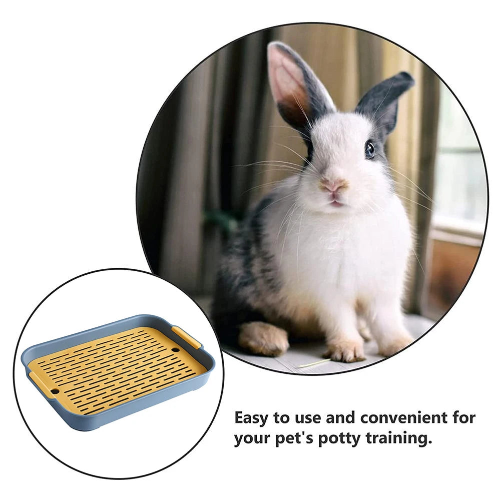 Small Pet Litter Tray – Rabbit, Guinea Pig, Hamster & Ferret - Image 2