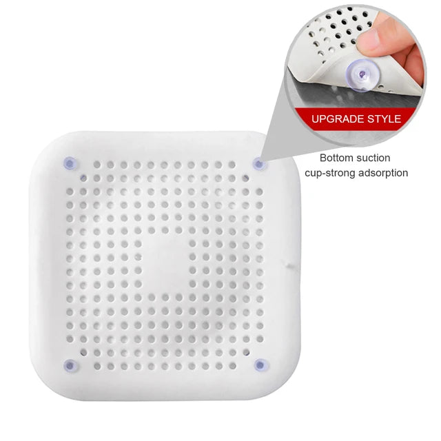 Silicone Sink Strainer, Shower Drain Plug Hair Catcher, Bathtub Kitchen Sink Filter Screen Bathroom Accessories - Image 28