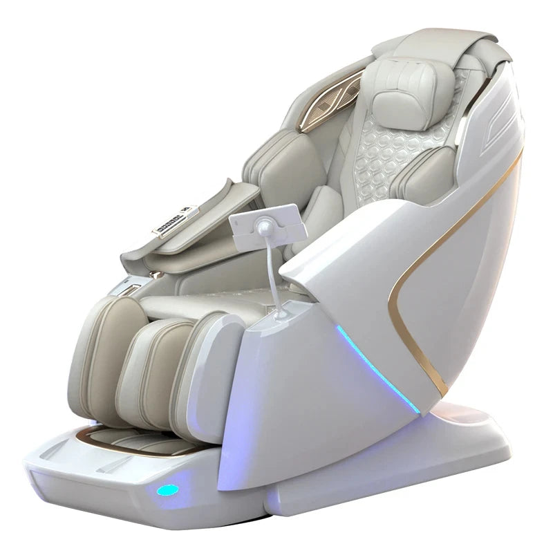 Nova Mart 4D SL-Track Zero Gravity Massage Chair with full body design and ergonomic features for relaxation.
