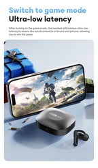 Lenovo LE209 ANC earbuds with HiFi 12mm drivers and 30-hour battery, shown in black with charging case and ear tips.