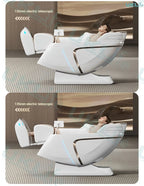Nova Mart 4D SL-Track Zero Gravity Full Body Massage Chair with adjustable rollers and padded armrests.