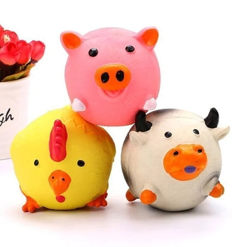 Pet Dog Vocal Toy – Latex 8cm