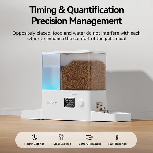 ROJECO 2In1 – Automatic Pet Feeder