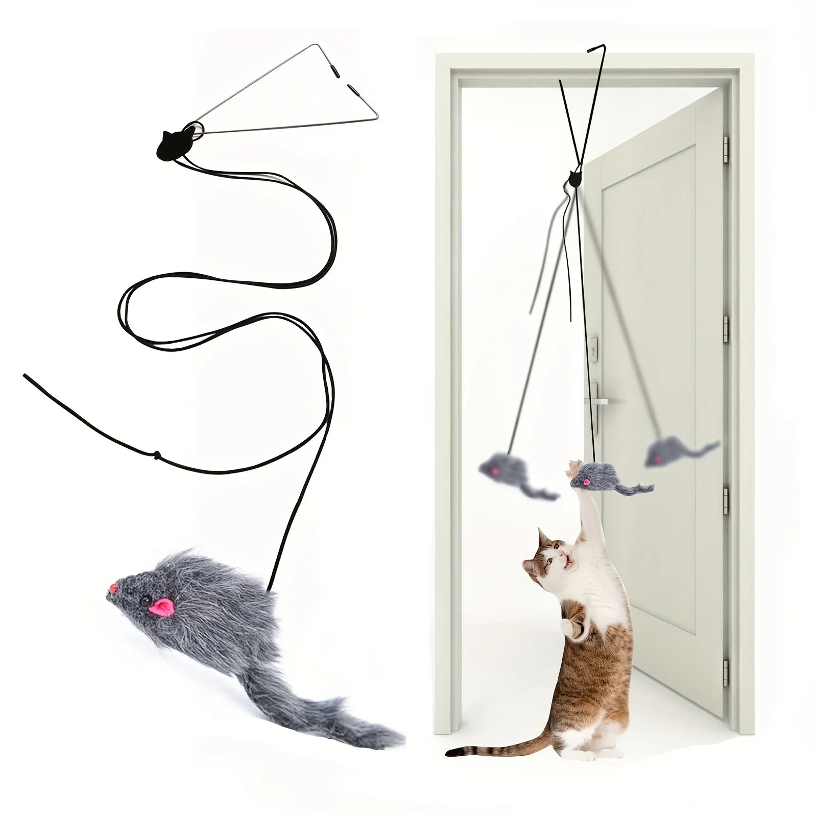 Door Hanging Cat Toy Stress Relieve - Image 1