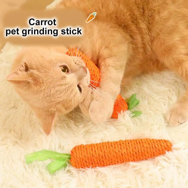 Cat toys self-entertainment carrot – Bite-resistant - Image 5