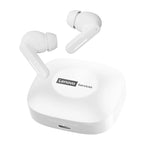 Lenovo LE209 ANC earbuds with HiFi 12mm drivers and 30-hour battery, shown in black with charging case and ear tips.