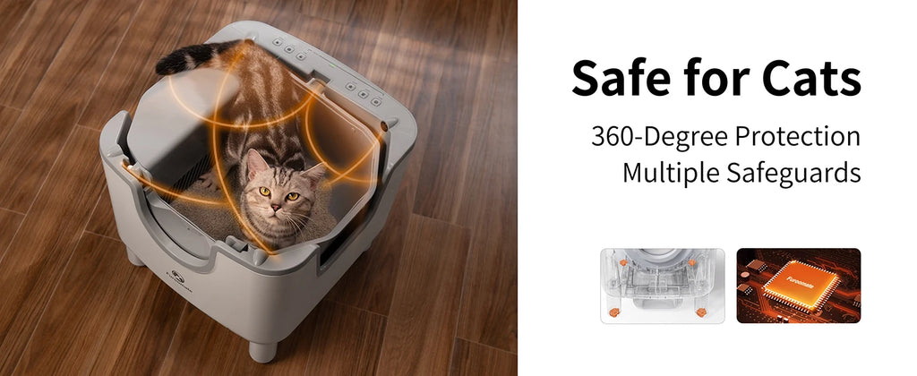 F6 Self-Cleaning Litter Box – Open-Top - Image 14
