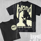 Unisex Frank Ocean Retro Graphic Hip Hop T-Shirt by Nova Mart with bold vintage-style print on front.
