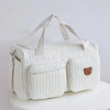 Quilted Baby Diaper Bag large capacity weekender travel bag