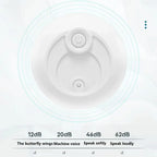 The compact 220ML USB Humidifier sits silently on a modern desk next to a laptop, emitting a fine, quiet mist to improve air