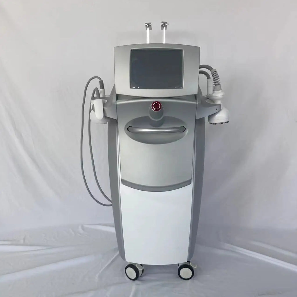 Venus Legacy cellulite treatment and skin lifting device by Nova Mart, showing the sleek beauty device with control panel.
