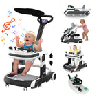 Nova Mart multifunctional baby walker with sunshade, comfortable seat, and built-in music for engaging play and mobility.