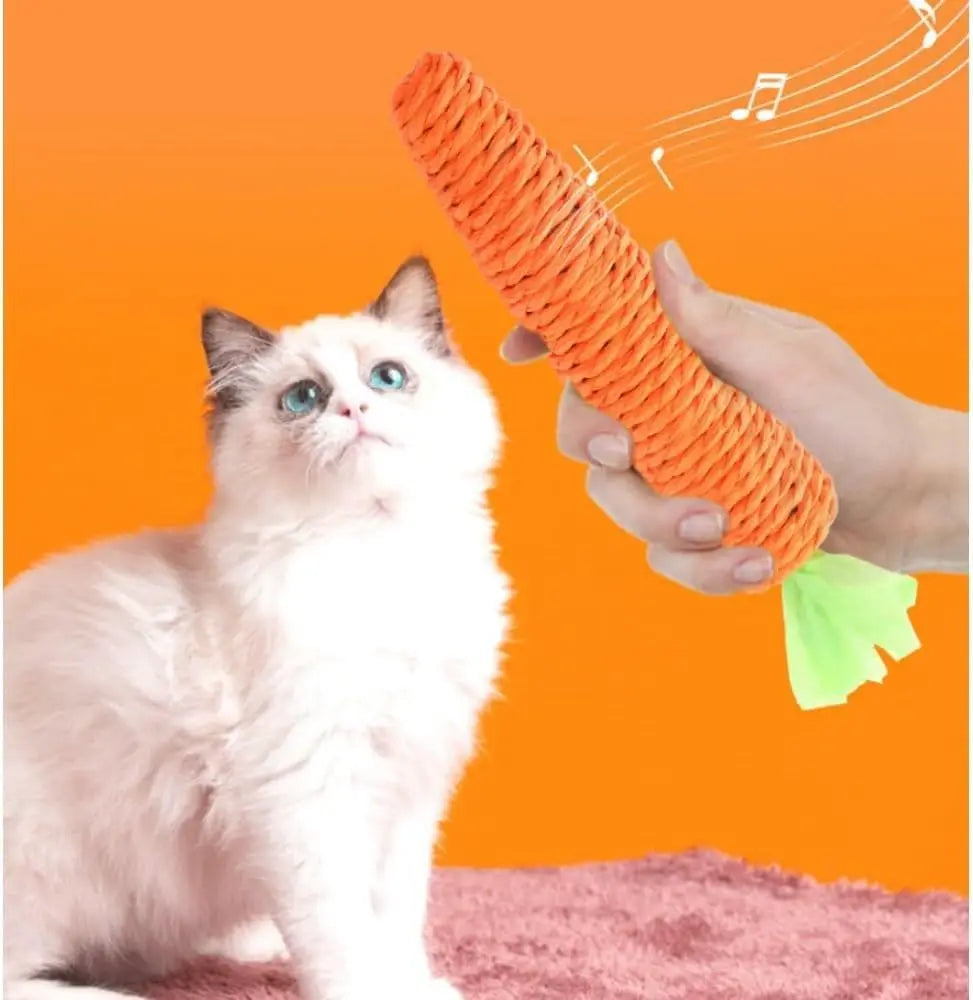 Cat toys self-entertainment carrot – Bite-resistant - Image 2