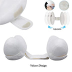 Baby stroller neck pillow by Nova Mart providing head support for car seats, soft cushioned accessory for infant comfort.