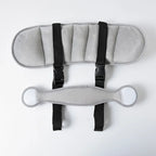Adjustable Nova Mart baby safety head support strap for sleep aid, soft and comfortable for infant car seats.