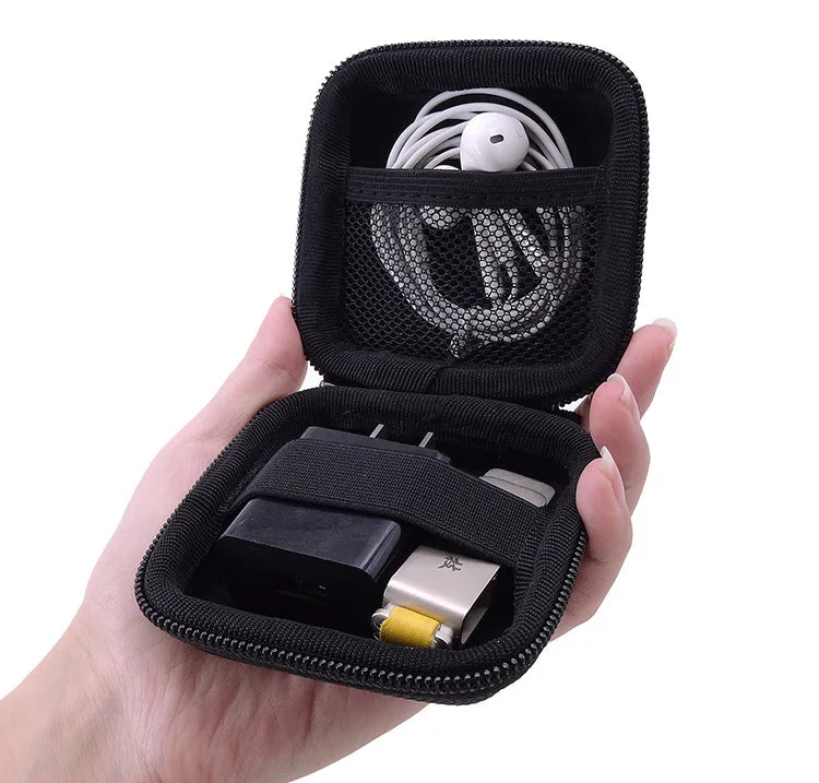 Portable Earphone Storage Bag Data Cable Organizer Bag Multifunctional Digital Gadgets Case For Charger U Disk Protective 2030 - Image 10