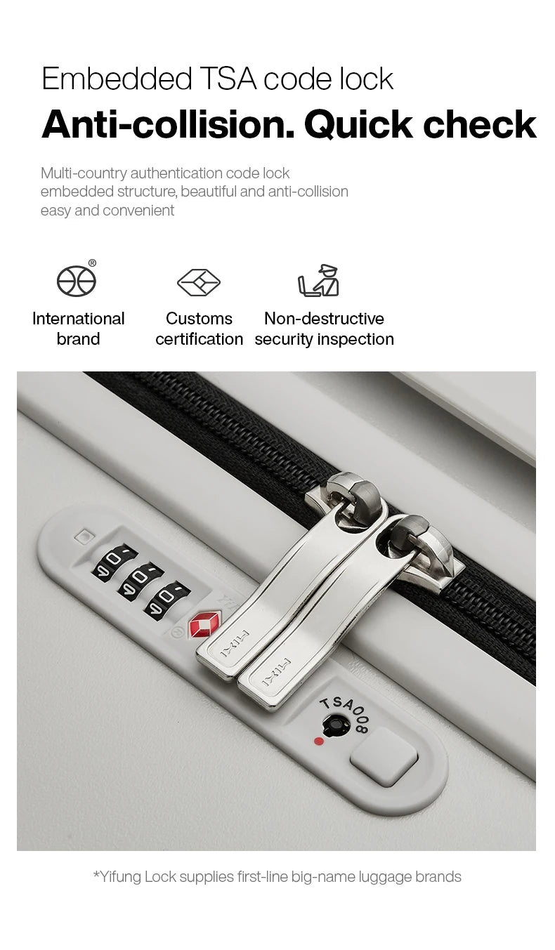 Pink Mixi Wide Handle Hardside Suitcase by Nova Mart, patent design, with sturdy wheels and spacious interior for travel.