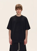 Men's oversized cotton meme T-shirt by Nova Mart featuring humorous "I Love My Girlfriend" design, casual and comfortable fit.
