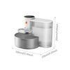 New Stainless Steel Bowl Pet Intelligent Pouring Water Dispenser Automatically Purifies The Wireless Drinking Bowl For Cats - Image 7