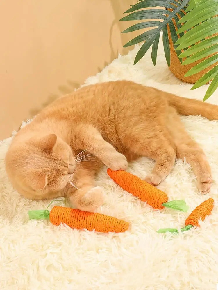 Cat toys self-entertainment carrot – Bite-resistant - Image 11