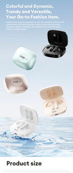 Lenovo LE209 ANC earbuds with HiFi 12mm drivers and 30-hour battery, wireless earphones with in-ear design.