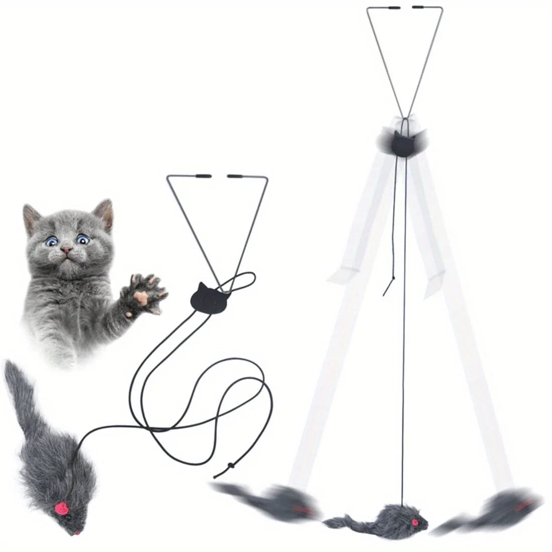 Door Hanging Cat Toy Stress Relieve - Image 6
