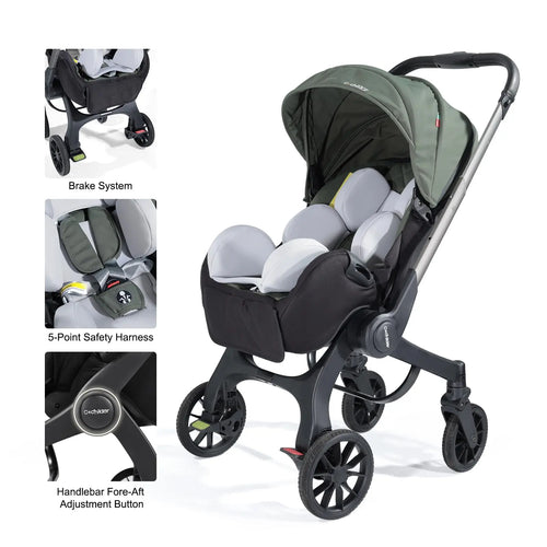 Camping cart Foldable – Two-way Push