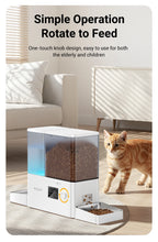 ROJECO 2In1 Automatic Pet Feeder Gravity Water Fountain 8.5L Button Version Auto Cat Kibble Dispenser with Water Refill Drinker - Image 13