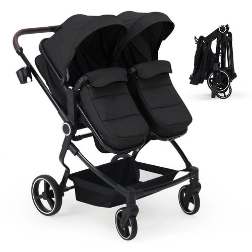 Double Stroller – Stainless Steel
