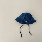Baby bucket hat by Nova Mart, sunshade fisherman cap for infants and toddlers, soft fabric with wide brim for sun protection