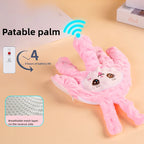 Baby sleep aid palm pillow with remote control by Nova Mart, designed to soothe infants and help them sleep peacefully.