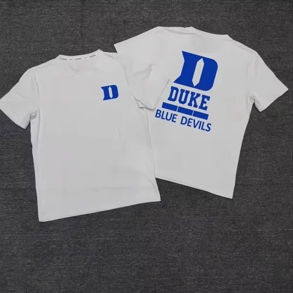 Men's Duke North Carolina basketball T-shirt by Nova Mart, short sleeve, casual men's fashion shirt with team logo and design.