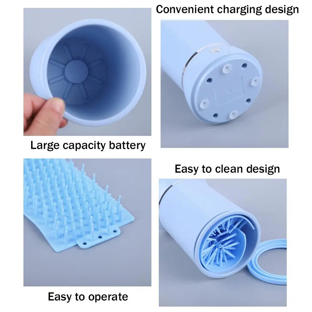 Automatic Dog Paw Cleaner for pet hygiene