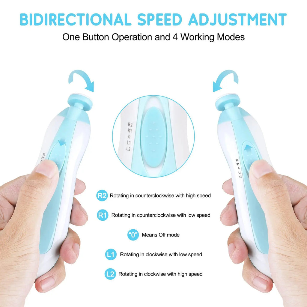 Baby Electric Nail Trimmer – Gentle - Image 7