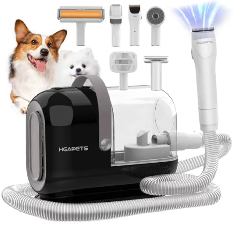 Dog Grooming Vacuum Kit – 7 Tools 3L - Image 1