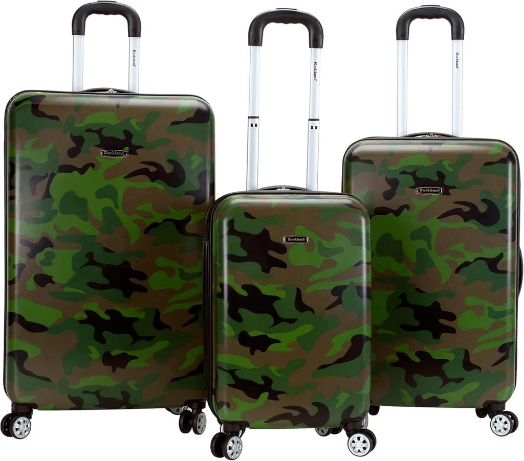 Lightweight 20-inch Nova Mart hardside spinner luggage with polycarbonate shell and multi-directional wheels for easy travel.