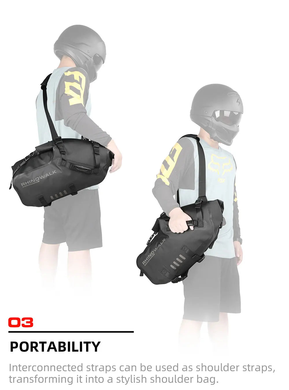 Waterproof motorcycle pannier saddle bags by Nova Mart, designed for secure storage on motorcycles during rides.