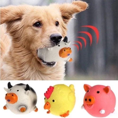 Pet Dog Vocal Toy – Latex 8cm